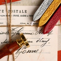 Сургучная печать &laquo;Снежинка&raquo;, 10 х 16 см