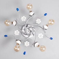 Люстра "Вивиан" бп 5х40Вт Е27 Хром МОДЕЛЬ: 2612358 Люстра "Вивиан" бп 5х40Вт Е27 Хром МОДЕЛЬ: 2612358