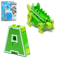 Робот &laquo;Дино-буква&raquo;, трансформируется в динозавра, МИКС