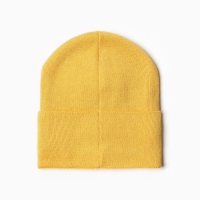 Шапка детская MINAKU р-р 46-48, цвет горчичный Шапка детская MINAKU р-р 46-48, цвет горчичный