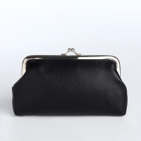 Косметичка на фермуаре, цвет чёрный Косметичка на фермуаре, цвет чёрный