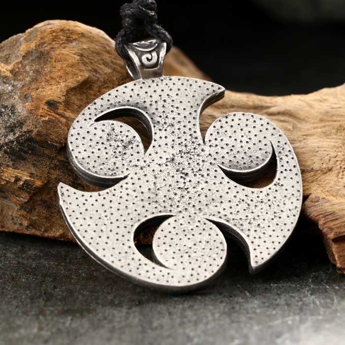 Амулет-брелок, тотем Амулет-брелок, тотем "Трефот" №39, металлический