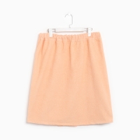 Полотенце (Парео) 70х150, цв. персик, махра, 400г/м, хл 100% Полотенце (Парео) 70х150, цв. персик, махра, 400г/м, хл 100%