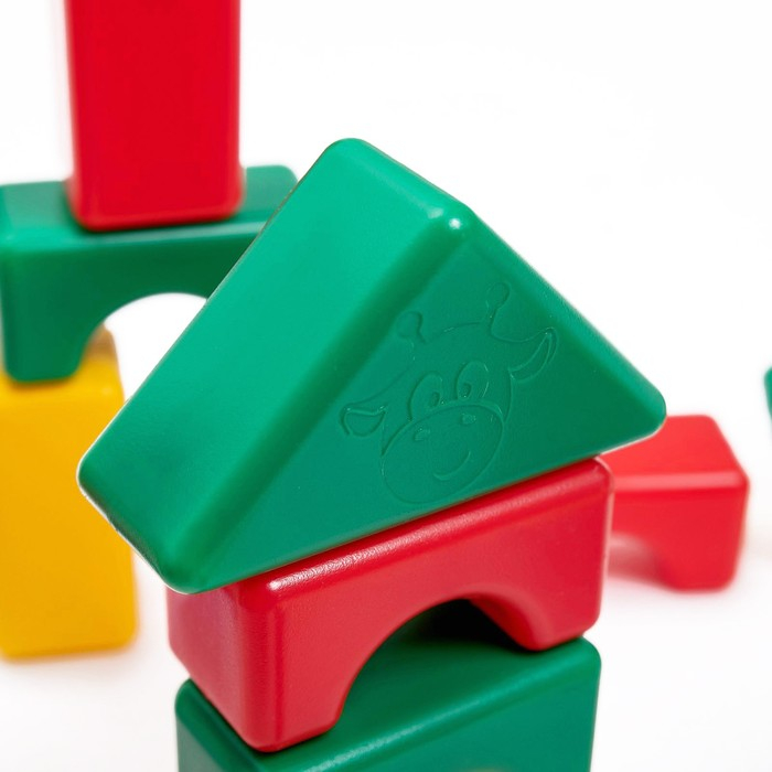 Строительный набор, 60 элементов, 40×40 мм Строительный набор, 60 элементов, 40×40 мм