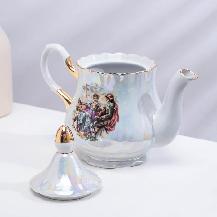 Сервиз чайный фарфоровый &laquo;Мадонна&raquo;, 15 предметов