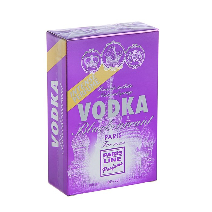 Туалетная вода мужская Vodka Blackcurrant Intense PerfumeD, 100 мл Туалетная вода мужская Vodka Blackcurrant Intense PerfumeD, 100 мл