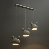 Светильник BayerLux "Барни" 3хЕ27 40Вт белый 21х51х21-120см Светильник BayerLux "Барни" 3хЕ27 40Вт белый 21х51х21-120см