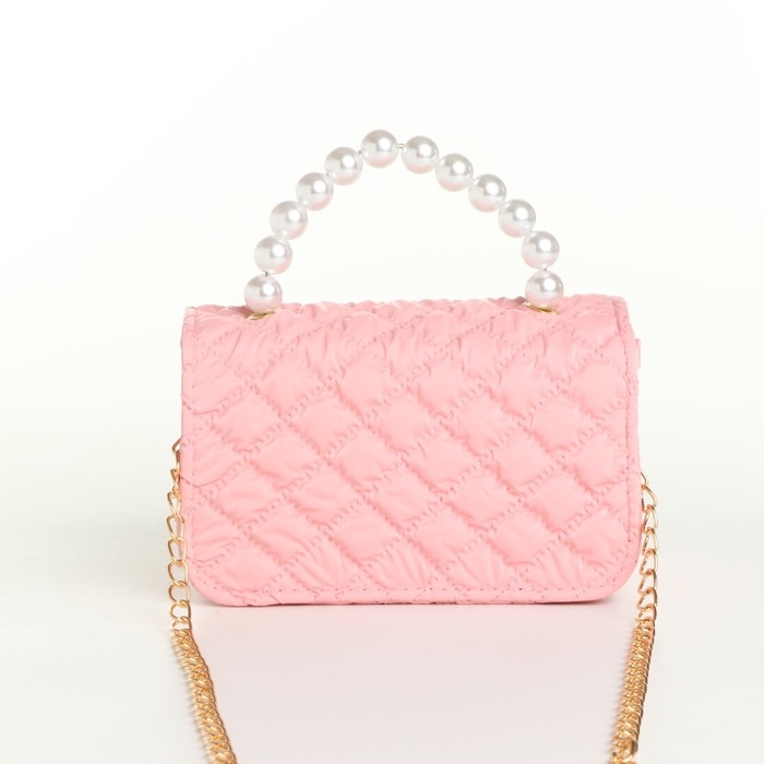 Сумка детская для девочки на молнии «Выбражулька», цвет розовый Сумка детская для девочки на молнии «Выбражулька», цвет розовый