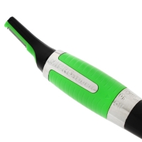 Триммер Luazon LTRI-20, для носа/ушей/бровей/бороды, с подсв., 1*ААА (не в компл.), зелёный Триммер Luazon LTRI-20, для носа/ушей/бровей/бороды, с подсв., 1*ААА (не в компл.), зелёный