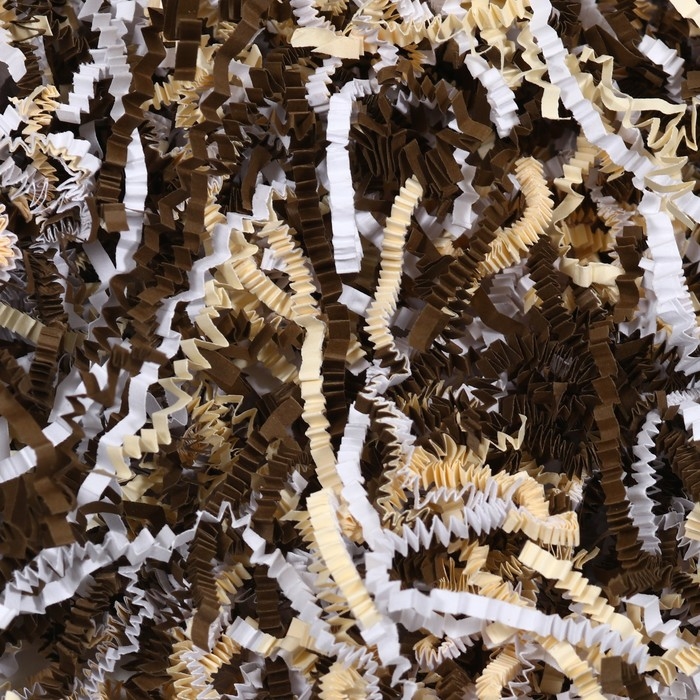 Наполнитель бумажный &laquo;Б-52&raquo;, коричневый, бежевый, белый, 50 г