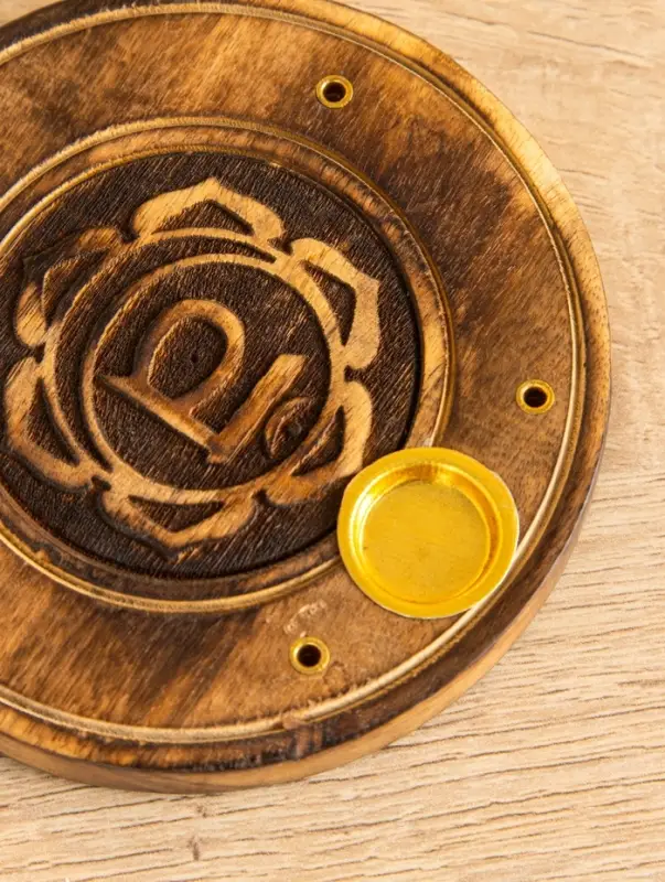 Подставка под благовония "Чакра" дерево 10 см