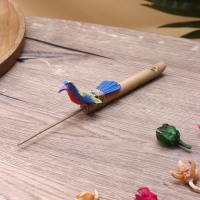 Сувенирный музыкальный инструмент свисток "Птичка" албезия, бамбук, 15х4х2 см Сувенирный музыкальный инструмент свисток "Птичка" албезия, бамбук, 15х4х2 см