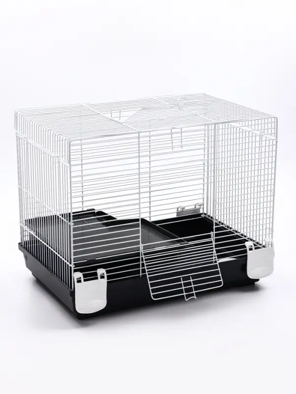 Клетка усиленная для хомяков и крыс 47 х 29 х 37 см, серая