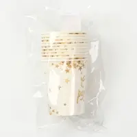 Стакан одноразовый бумажный &laquo;С днем рождения&raquo;, 250 мл