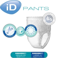 Трусы для взрослых iD Pants, размер L, 10 шт. Трусы для взрослых iD Pants, размер L, 10 шт.