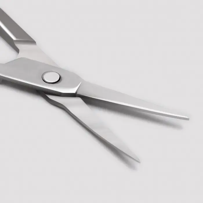 Ножницы маникюрные, для кутикулы, загнутые, узкие, 9 см