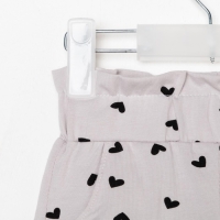 Шорты для девочки с рюшей KAFTAN "Unicorn", размер 34 (122-128)