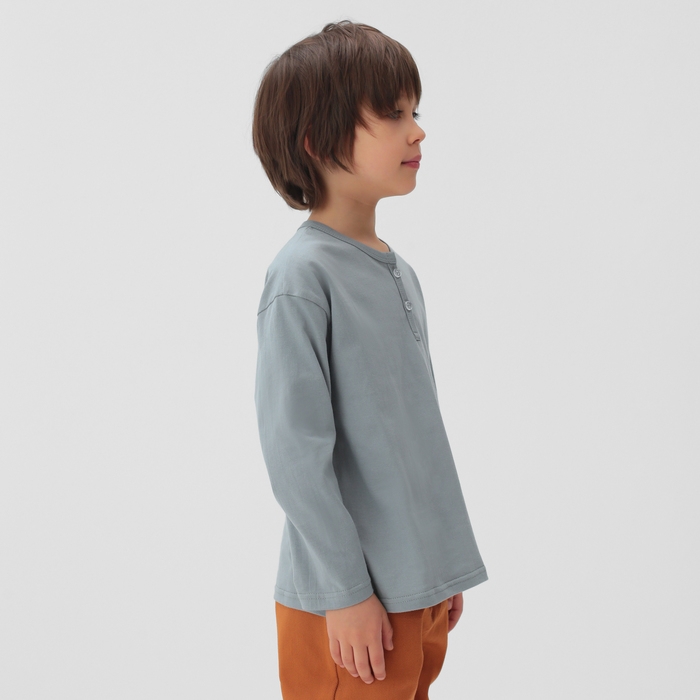 Лонгслив детский KAFTAN, р. 32 (110-116 см), серый Лонгслив детский KAFTAN, р. 32 (110-116 см), серый