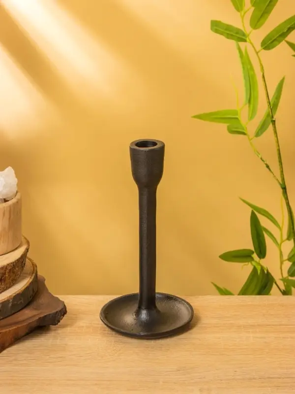 Подсвечник &laquo;Дарк&raquo;, 10&times;10&times;20 см, алюминий