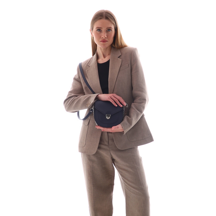 Сумка женская TEXTURA, мессенджер, маленький размер, цвет синий Сумка женская TEXTURA, мессенджер, маленький размер, цвет синий