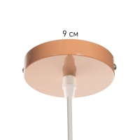 Светильник Richard 1х40Вт Е27 пр-1м розовый 32,5х32,5х27см