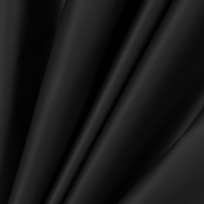 Штора для ванной &laquo;Классика&raquo;, с люверсами, с утяжелителями, PEVA ароматизированная, 180&times;180 см, чёрная