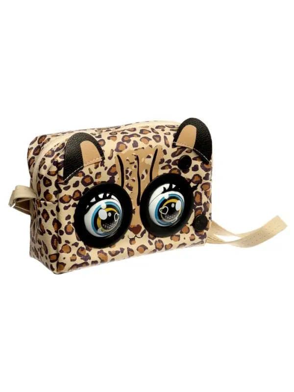 Музыкальная игрушка-сумочка "Котенок" звук, глазки моргают