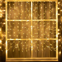 Гирлянда «Занавес» 2 х 1.5 м, IP65, УМС, белая нить, 360 LED, свечение тёплое белое, 220 В Гирлянда «Занавес» 2 х 1.5 м, IP65, УМС, белая нить, 360 LED, свечение тёплое белое, 220 В