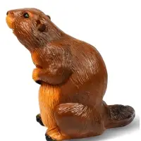 Садовая фигура из полистоуна &laquo;Бобер&raquo;, 43&times;38&times;24 см