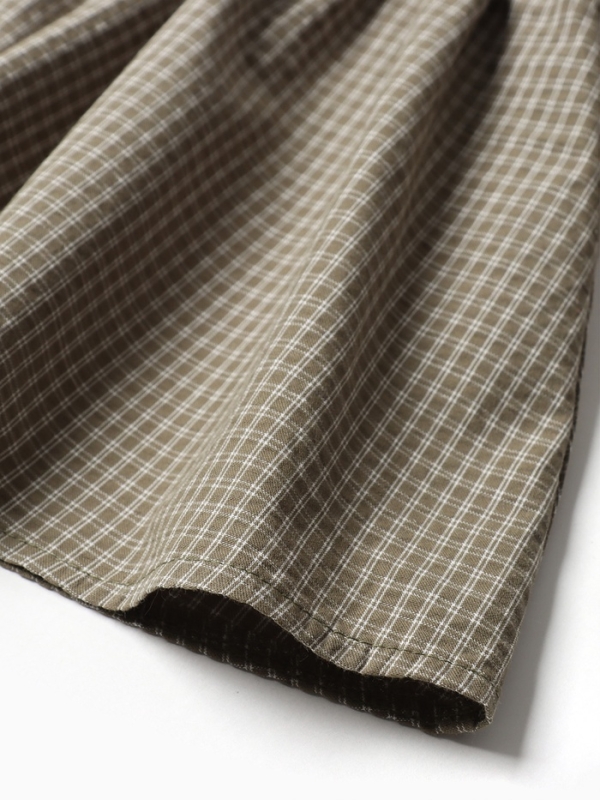 Платье Крошка Я Платье Крошка Я "Клетка", рост 80-86, зеленый