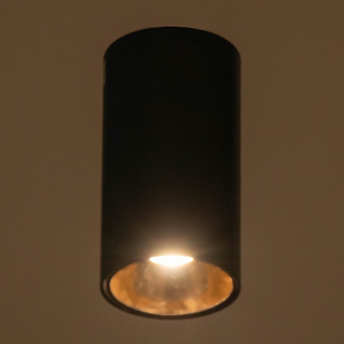 Светильник 671511/1 LED 7Вт черный-золото 5,5х5,5х10 см BayerLux