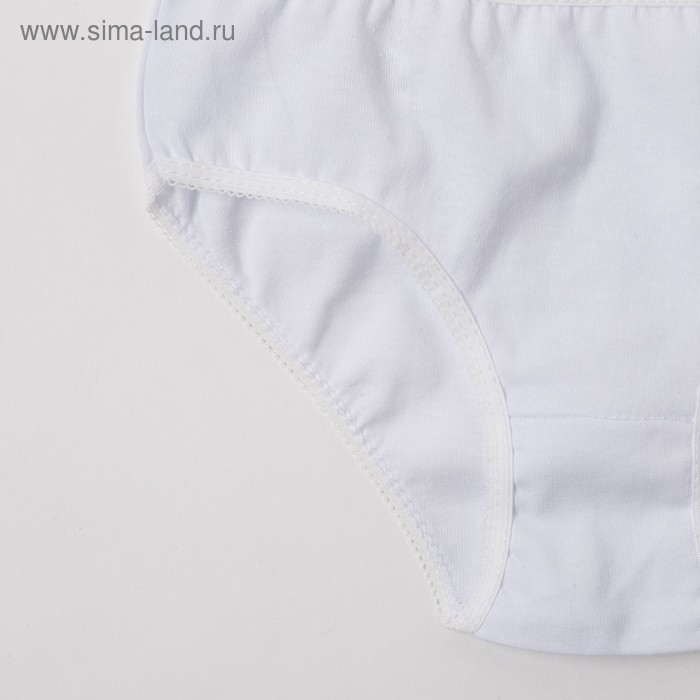 Трусы для девочки, цвет белый, рост 134-140 см (38)