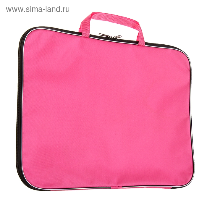 Папка для чертежей и рисунков А3, 470 х 350 х 20 мм, с ручками, текстильная, Calligrata Стандарт, Розовая плотность 600D Папка для чертежей и рисунков А3, 470 х 350 х 20 мм, с ручками, текстильная, Calligrata Стандарт, Розовая плотность 600D