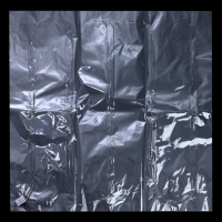 Плёнка для цветов упаковочная, с гирляндой, &laquo;Сияние звёзд&raquo;, 60 х 60 см