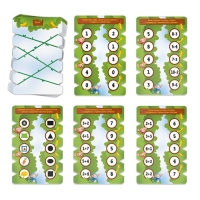 Настольная игра &laquo;Обезьяны и лианы&raquo;, развивающая, 15 карт, 5+