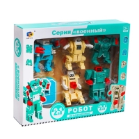 Набор роботов «Алфавит», трансформируются, 6 штук, собираются в 1 робота Набор роботов «Алфавит», трансформируются, 6 штук, собираются в 1 робота