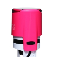 Оснастка для круглой печати автоматическая COLOP Printer R40, диаметр 41.5 мм, с крышкой, корпус розовый неон Оснастка для круглой печати автоматическая COLOP Printer R40, диаметр 41.5 мм, с крышкой, корпус розовый неон