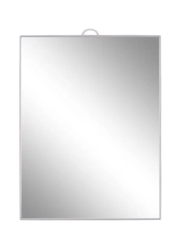 Зеркало интерьерное настенное, акрил, 18 х 24 см, серое
