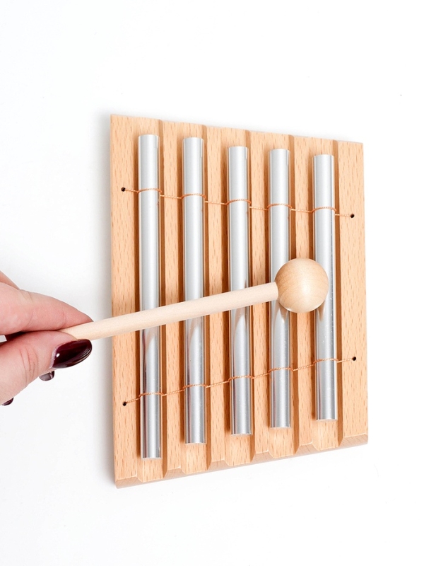 Музыкальный инструмент Бар Чаймс Music Life 5 тонов, молоточек в комплекте Музыкальный инструмент Бар Чаймс Music Life 5 тонов, молоточек в комплекте