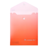 Папка-конверт на кнопке А6, 170 х 140мм, 180мкм, deVENTE Degrade, тиснение фольгой, 3071318, МИКС Папка-конверт на кнопке А6, 170 х 140мм, 180мкм, deVENTE Degrade, тиснение фольгой, 3071318, МИКС