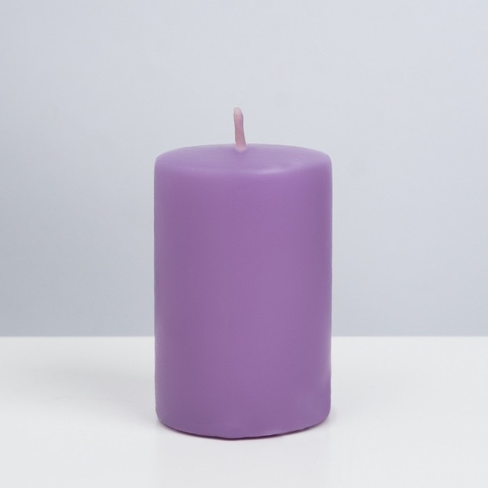 Свеча ароматическая "Лаванда", 4&times;6 см, в коробке