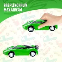 Машина инерционная &laquo;Суперкар&raquo;, цвет МИКС
