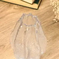 Ваза стекло настольная "Кэли" 21х12х6 см, прозрачный