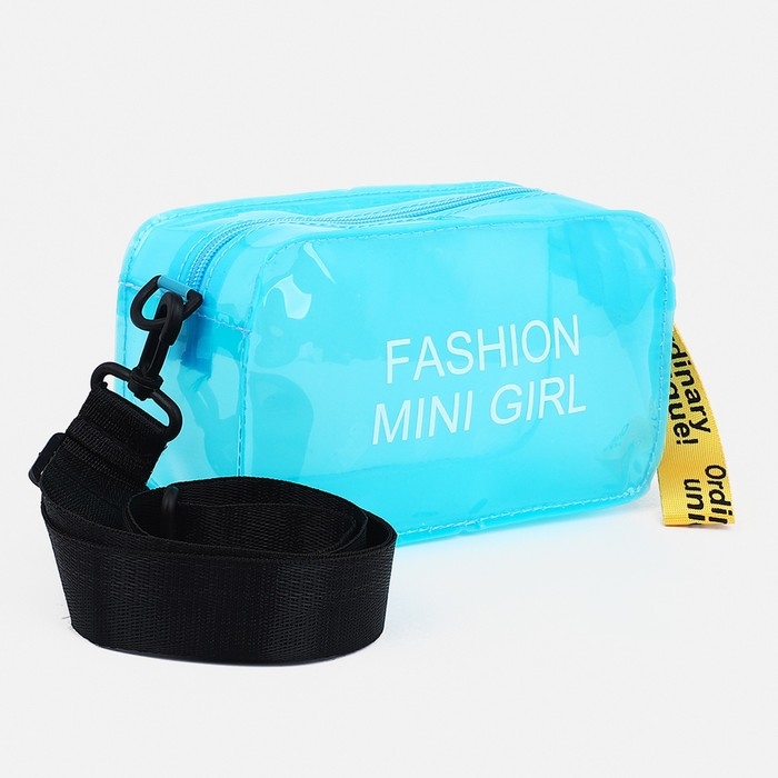 Сумка детская на длинном ремне, цвет голубой Сумка детская на длинном ремне, цвет голубой