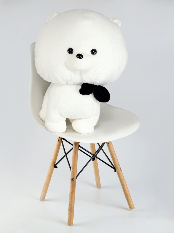 Мягкая игрушка &laquo;Собака в бабочке&raquo;, 60 см, цвет белый