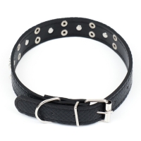 Ошейник рифленый "Путешественник", 52,5 х 2,5 см, микс цветов Ошейник рифленый "Путешественник", 52,5 х 2,5 см, микс цветов