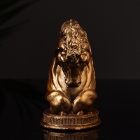 Фигура "Конь " 9х6 см, цвет бронза