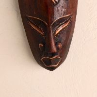 Маска дерево "Геккон" 20х9х3,5 см