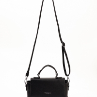 Сумка женская, 22*11*17, отд на молнии, длин ремень, черный Сумка женская, 22*11*17, отд на молнии, длин ремень, черный