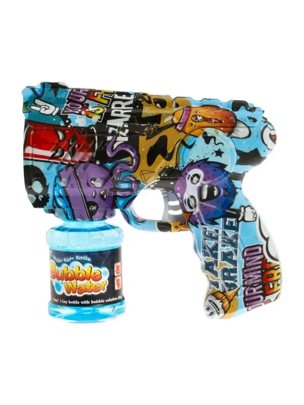 Генератор мыльных пузырей "Граффити", световые эффекты, цвета МИКС